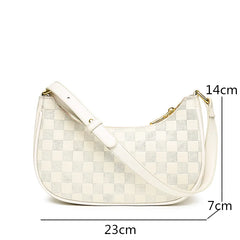 Small Crossbody Bag Lingge Pattern Handbags