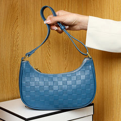 Small Crossbody Bag Lingge Pattern Female Handbags