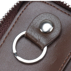 Leather Car Chain Key Wallet for Men and Women