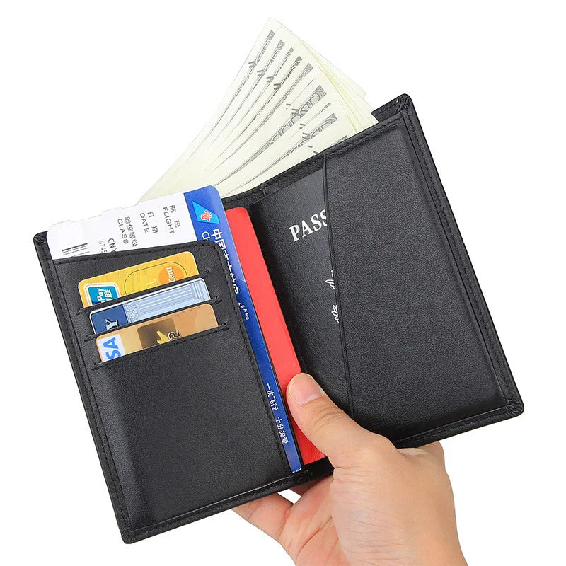 Retro Men's Leather Wallet Cow Leather Purse
