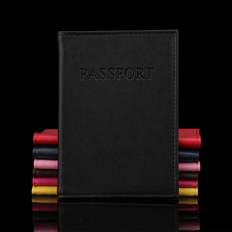Leather Multiple Passport Cover Cases - Personalized Passport Holder