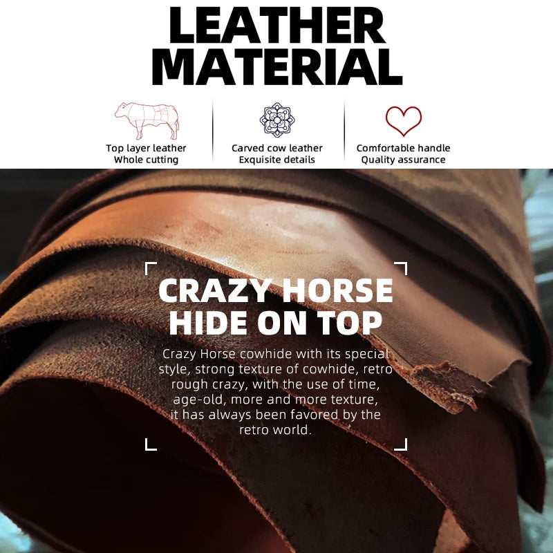 Leather Pencil Case High Capacity Pen Bags Letter Pencil Bags Gift