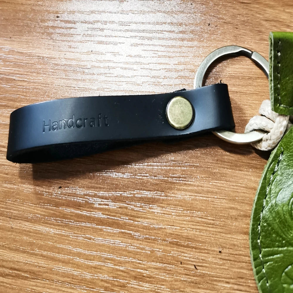 Custom Engraved Leather Car Key Holder Wallet 002