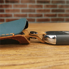Leather Car Keychain Holder Organizer - Prince Design