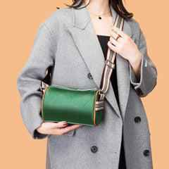 Real Cowhide Women's Casual Messenger Bag
