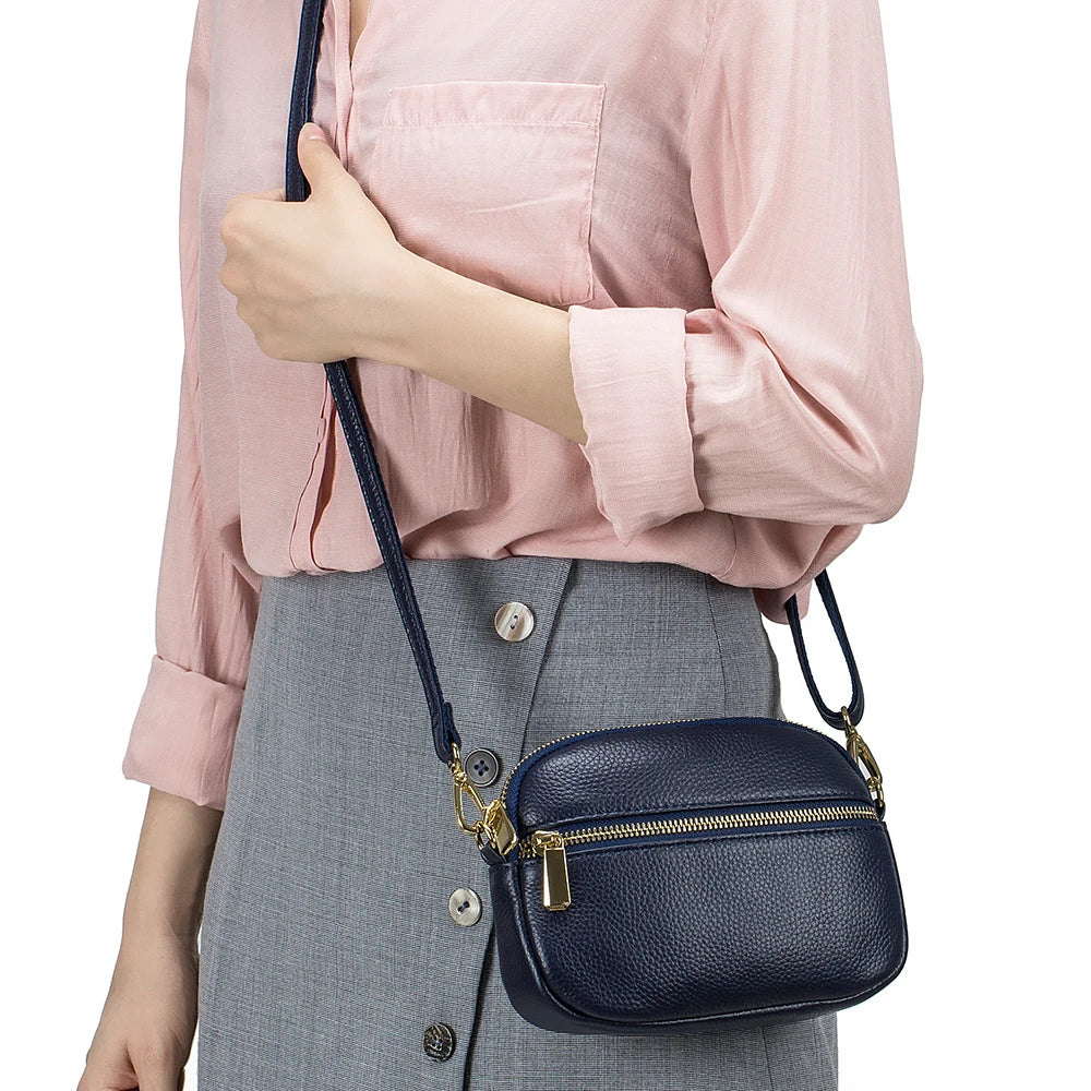 Leather Shoulder Bags Women Handbag Ladies Crossbody Bag Clutch Purse