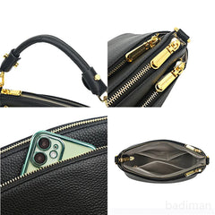 High Cow Leather Women's Handbag Small Messenger Bag