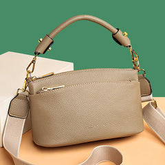High Cow Leather Women's Handbag Small Messenger Bag