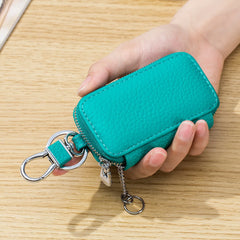 Leather Smart Key Wallets Men/Women Car Key Holder Keys Organizer Case