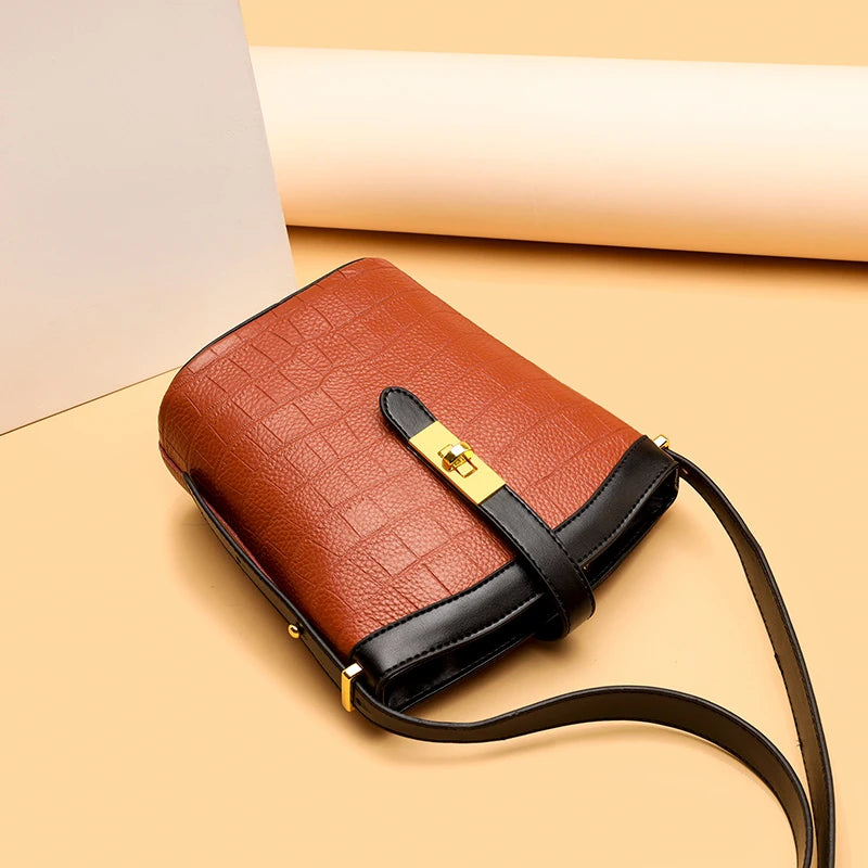 Leather Crossbody Bag for Women