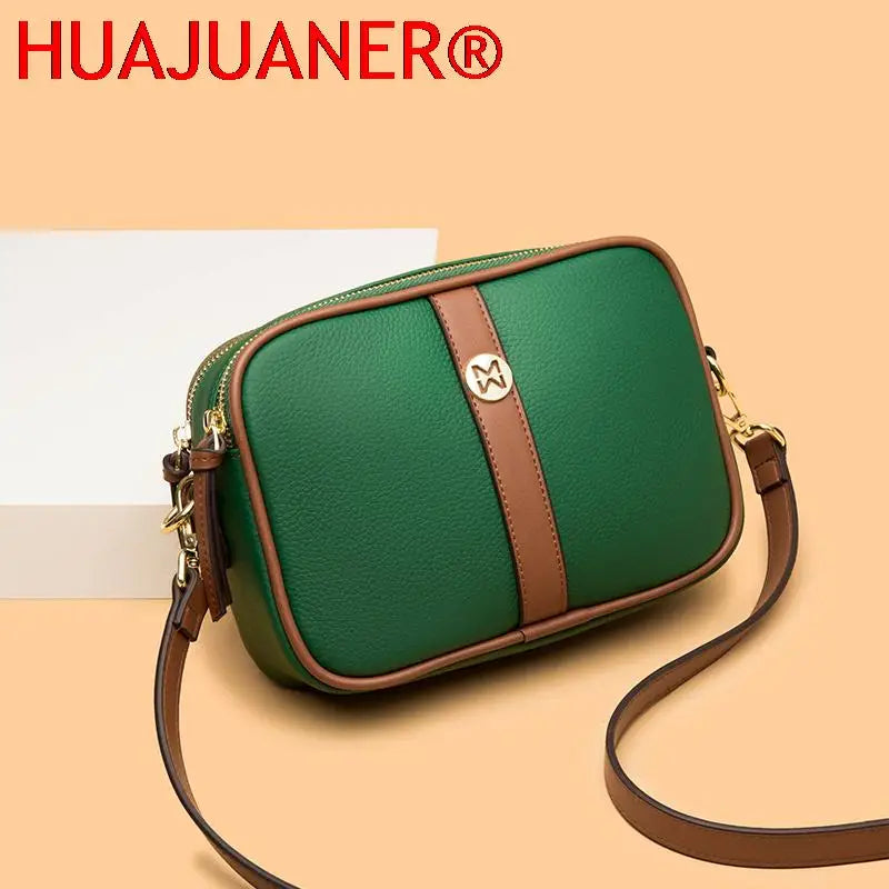 High Cowhide Leather Tote Bag Women Shoulder Bag