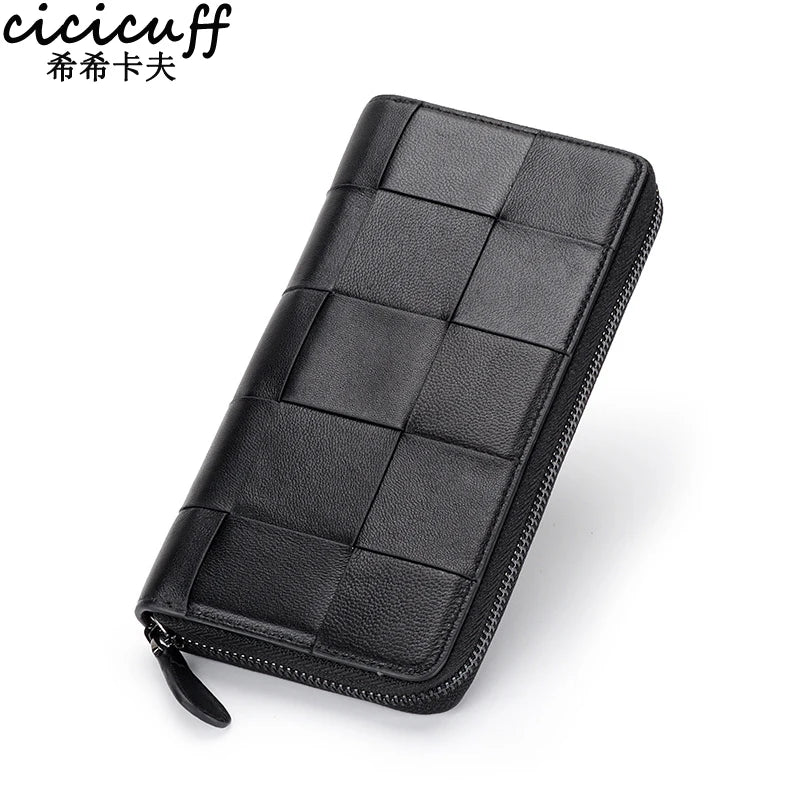 Women's Long Zipper Purse Large Clutch Bag for Cell Phone