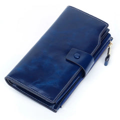 Double Zipper Wallet Clutch Bag Yellow