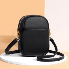 Small Leather Women Shoulder Bag Crossbody Mobile Phone Purse