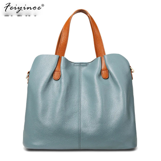 Leather Women Handbag Ladies Shoulder Bag Top-handle Bag