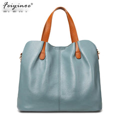 Leather Women Handbag Ladies Shoulder Bag Top-handle Bag