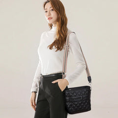 Leather Women Shoulder bag Handbag Female Messenger Bag Casual Ladies Bucket Tot