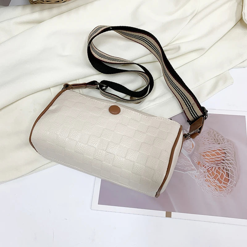 Multi-Layer Crossbody Bag for Women Soft Leather Shoulder Messenger Bag