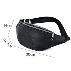 Leather Women Waist Bag Fanny Pack Money Pouch Travel Shoulder