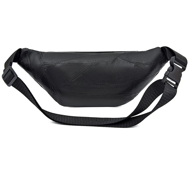 Leather Women Waist Bag Fanny Pack Money Pouch Travel Shoulder