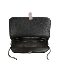 Leather Women's Shoulder Bag Crossbody Messenger Bag High Lock
