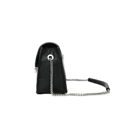 Leather Women's Shoulder Bag Crossbody Messenger Bag High Lock