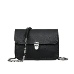 Leather Women's Shoulder Bag Crossbody Messenger Bag High Lock