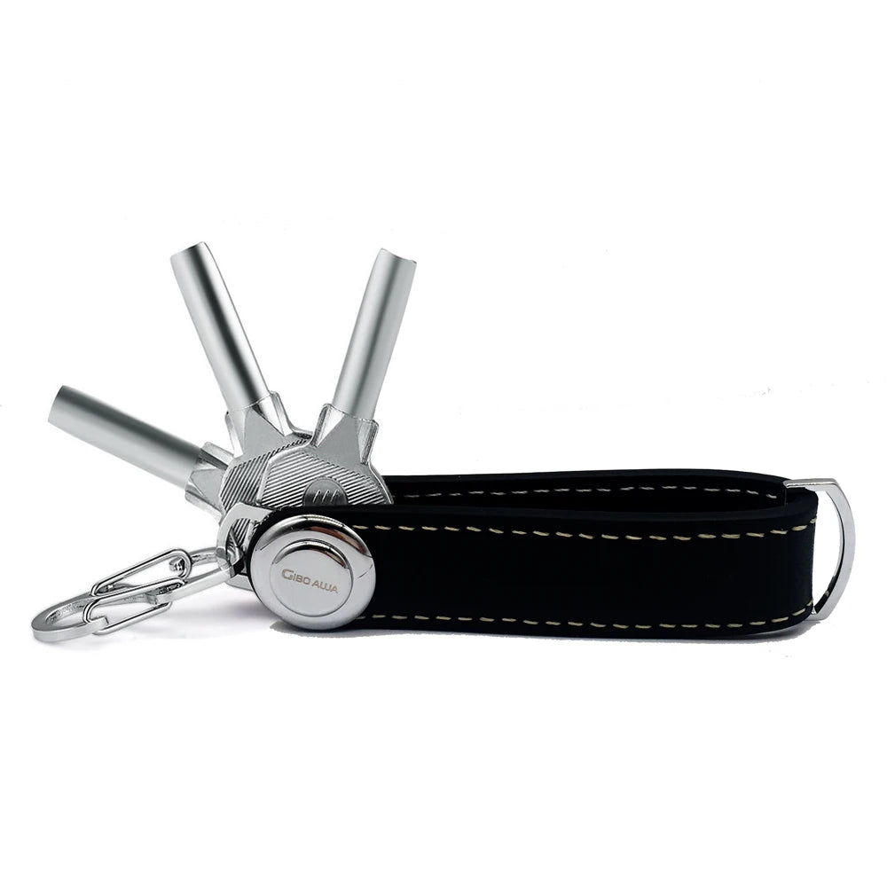 Leather Keywallet Keychain Key Holder DIY Key Organizer