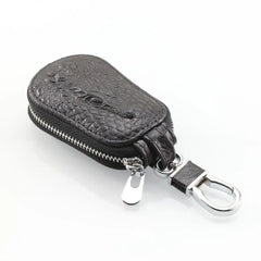 Crocodile Pattern Keychain Women Cowhide Key Wallet