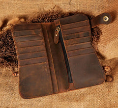 Famous Dargon Emboss Checkbook Iron Chain Organizer Wallet
