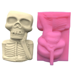 Halloween Skull Succulent Planter Storage Box