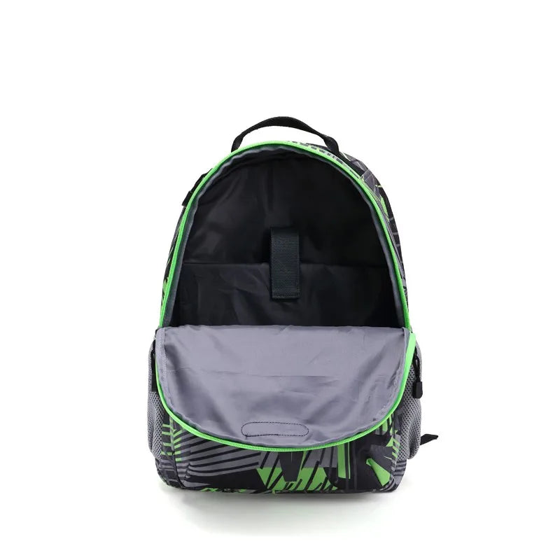 Geometric Prints Boys School Bag Nylon Rucksack Travel Backpack