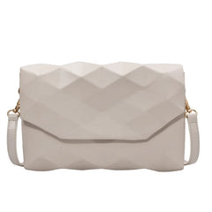 Geometry Envelope PU Leather Crossbody Shoulder Bag for Women