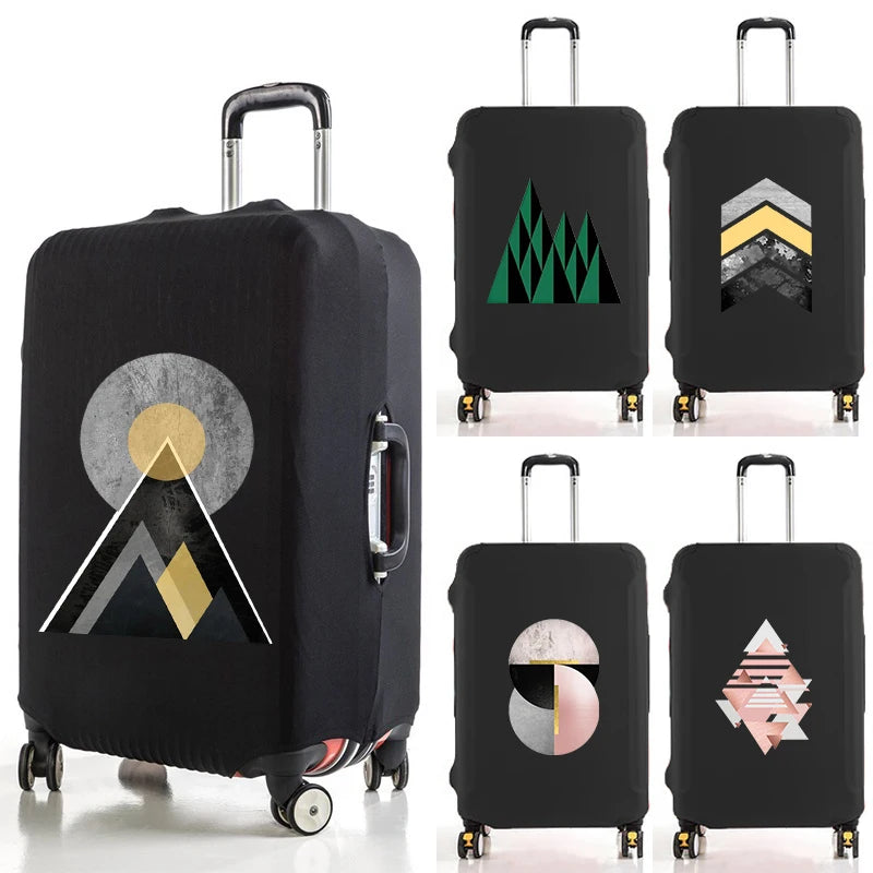 Geometry Luggage Cover 18-32 Inch Protective Cover Travel Accessories