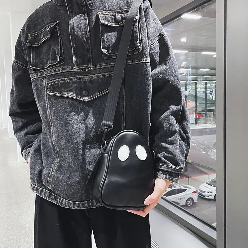 Ghost Bag Purse Funny Pack Shoulder Bags Halloween Candy Storage Unisex Wallets