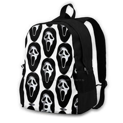 Ghost Face Women Men Teens Laptop School Bag
