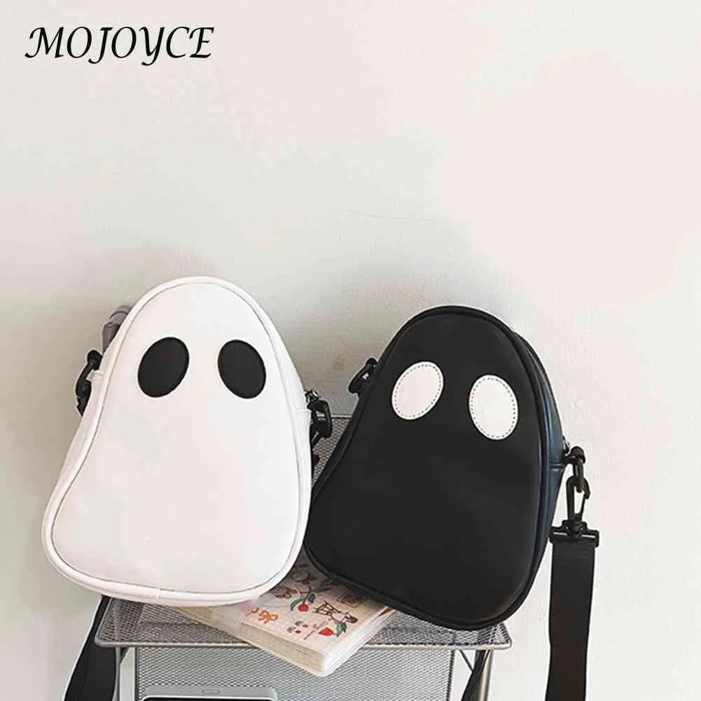 Funny Leather Shoulder Bag Devil Crossbody Handbags Small Casual Satchel