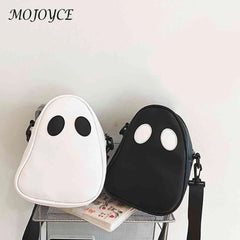 Funny Leather Shoulder Bag Devil Crossbody Handbags Small Casual Satchel