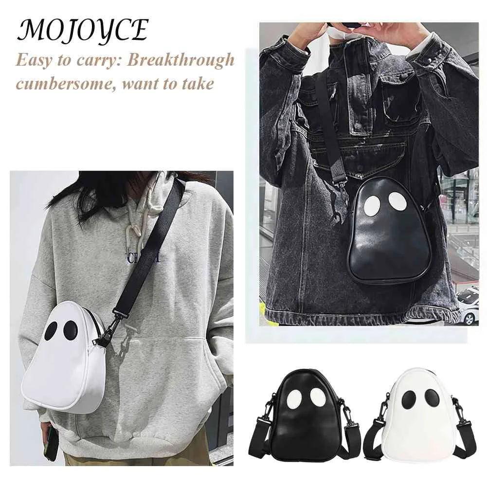 Funny Devil PU Crossbody Bag for Travel
