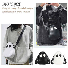 Funny Devil PU Crossbody Bag for Travel