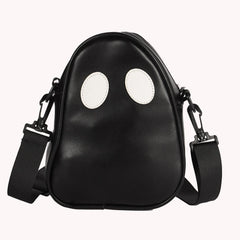 Funny Ghost Devil Leather Shoulder Bag for Travel
