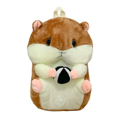 Girl Hamster Doll Shoulder Bag Plush Backpack