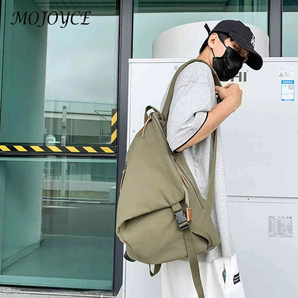Girl Fabric School Bag Set College Student Women Backpack Canvas Female Laptop B
