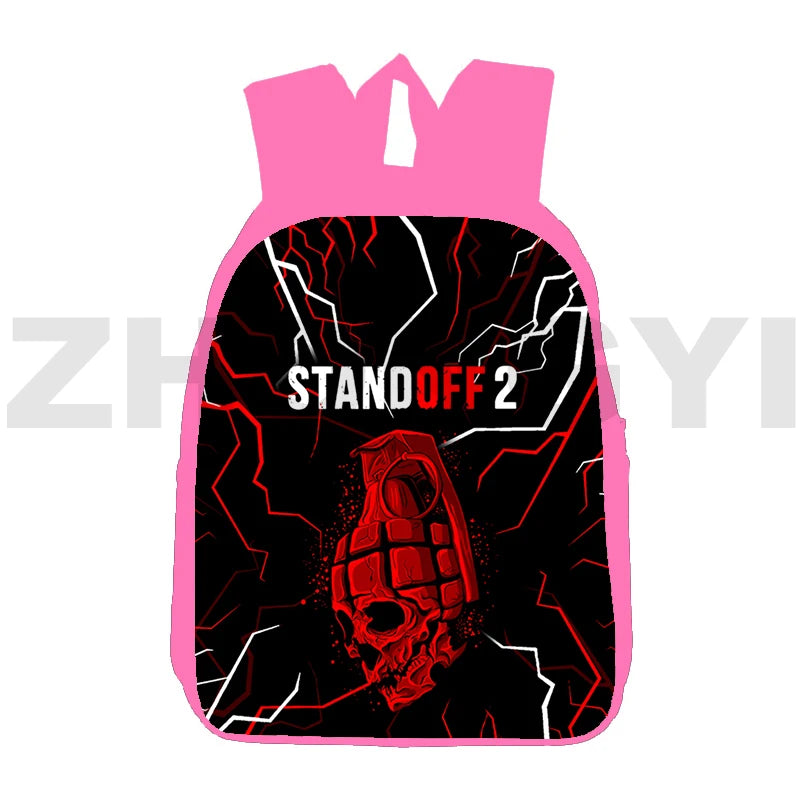 3D Print Standoff 2 Game Backpack 12/16 Inch Funny Assault Gun Bag