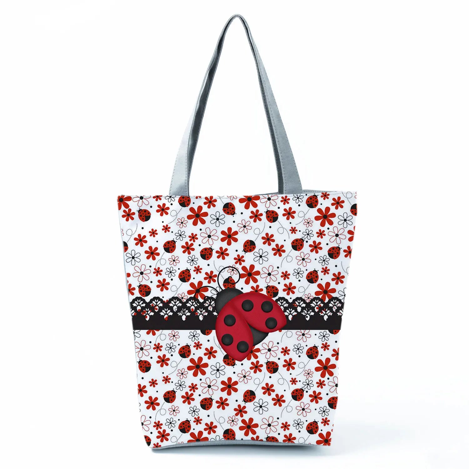 Cartoon Printed Lady Shoulder Bag Women Tote