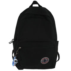 Green Female Backpack College Student Laptop Bag