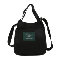 Small Bucket Bag Canvas Tote for Women Handbags