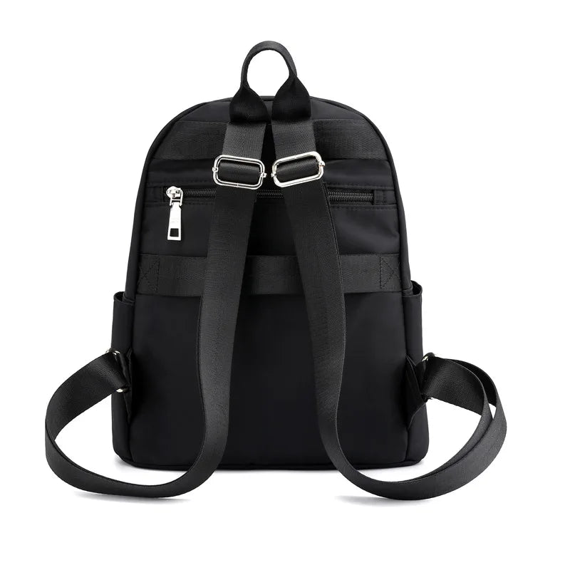 Girls College School Bag Casual Women Backpack Diamond Lattice Book Packbags