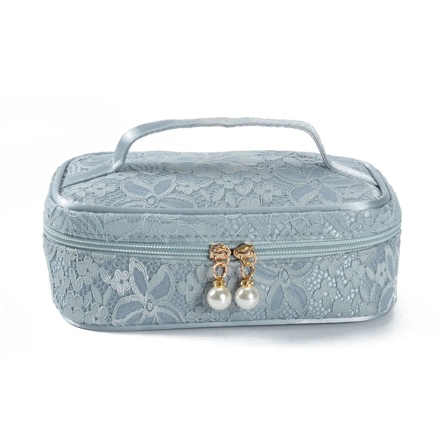 Girls Lady Cosmetic Bag Lace Makeup Bag High Women Pouch