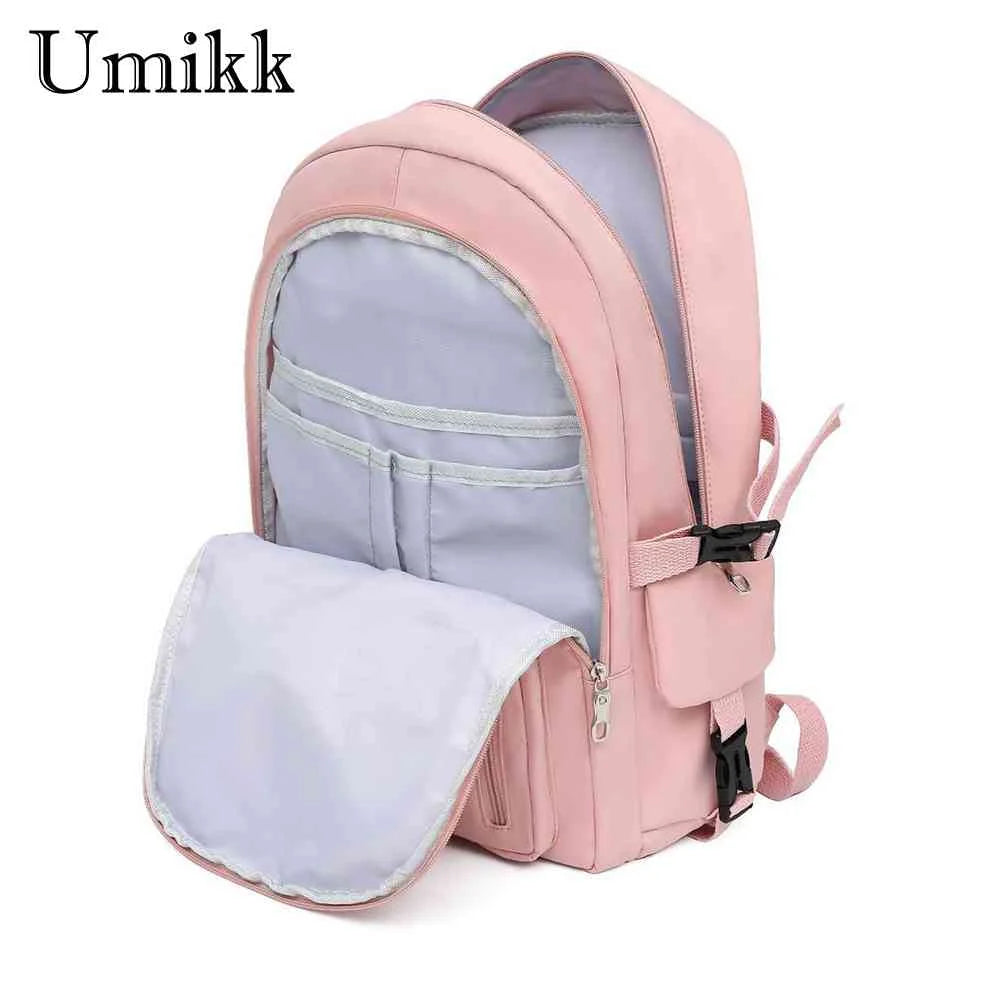 Girls Lightweight Student Laptop School Book Bag Casual Travel Rucksack
